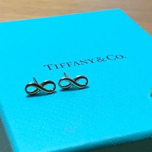 Tiffany Infiniti earrings sterling silver